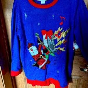 Rockin’ Santa Sweater